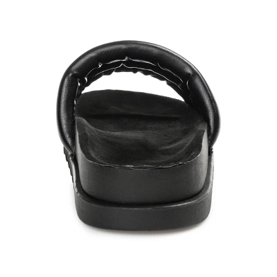 Journee Collection Womens Lazro Tru Comfort Foam Slide Flat Sandals - Image 2