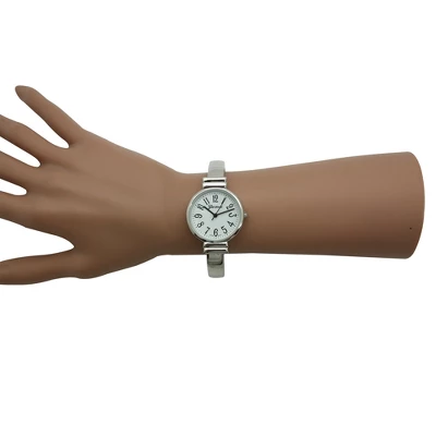 Olivia Pratt Everyday Silver Bangle Women Watch - Image 2