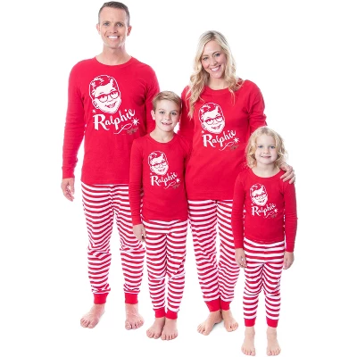 A Christmas Story Ralphie Face Logo Sleep Tight Fit Family Pajama Set - Image 4