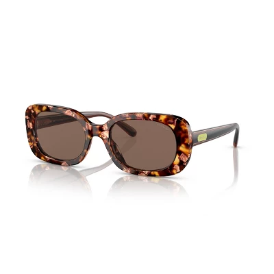 Coach HC8358U 54mm Female Oval Sunglasses - Image 7
