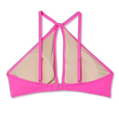 Women's Longline Keyhole Halter Bikini Top - Shade & Shore™ - Image 6