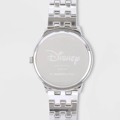 Women's Disney Minnie Mouse Glitz Bracelet Watch - Silver - Image 3