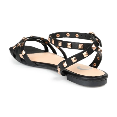 Journee Collection Womens Zendaya Tru Comfort Foam Ankle Strap Low Block Heel Sandals - Image 6