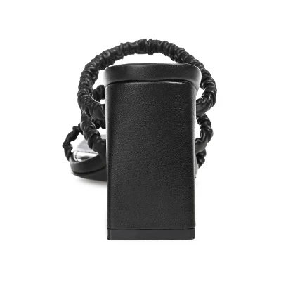 Journee Collection Womens Reagaan Tru Comfort Foam Open Square Toe Block Heel Sandals - Image 2