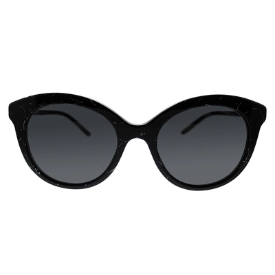 Prada PR 02YS 03Y5S0 Womens Round Sunglasses Black 51mm