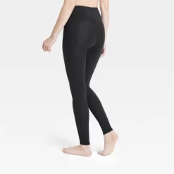 Women's Brushed Sculpt Curvy High-Rise Pocketed Leggings 28" - All In Motion™