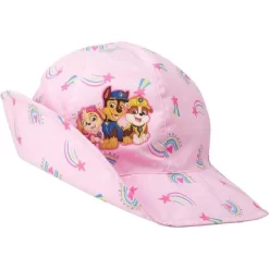 Nickelodeon Paw Patrol Girls Sun Hat, Paw Patrol Kids Bucket Hat, (Ages 2-4)
