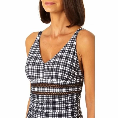 Anne Cole - Women's Trim Triangle One Piece Swimsuit - Image 2