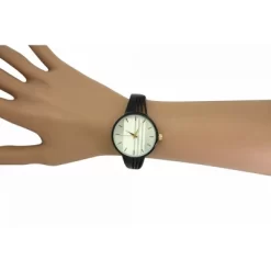 OLIVIA PRATT MODERN STRIPED DESIGN BANGLE WATCH