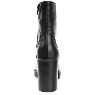 Journee Collection Womens Brittany Tru Comfort Foam Inside Zip Platform Booties - Image 2