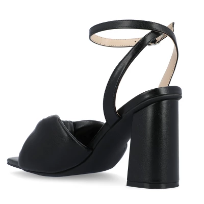 Journee Collection Womens Lottey Tru Comfort Foam Mid Heel Ankle Strap Sandals - Image 6