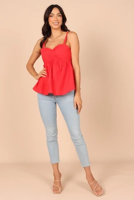 Petal And Pup Womens Freddy Babydoll Top - Image 4