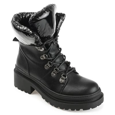 Journee Collection Womens Irrah Round Toe Block Heel Ankle Booties - Image 9