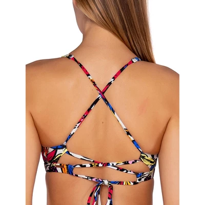 Sunsets Women's Bold Blossom Brandi Bralette Bikini Top - 68T-BOBLO