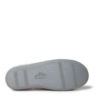 Dearfoams Women's Leslie Quilted Microfiber Terry Memory Foam Clog Slipper - Image 2