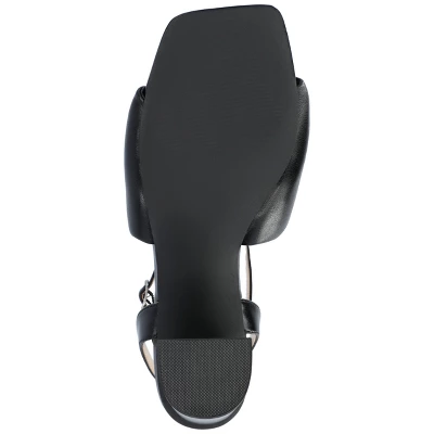 Journee Collection Womens Lottey Tru Comfort Foam Mid Heel Ankle Strap Sandals - Image 4