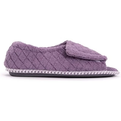MUK LUKS Women's MaryLou Micro Chenille Slide Slipper - Image 5